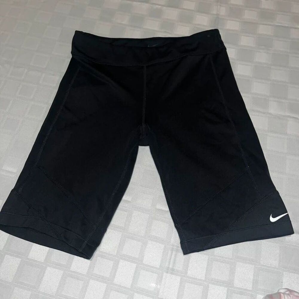 Nike dri fit girls XL black biker shorts
